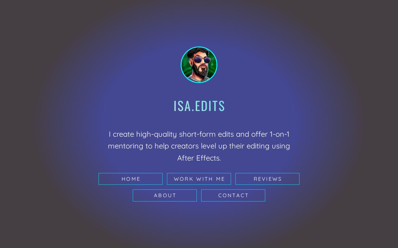 Isa Edits - After Effects Editor & Mentor